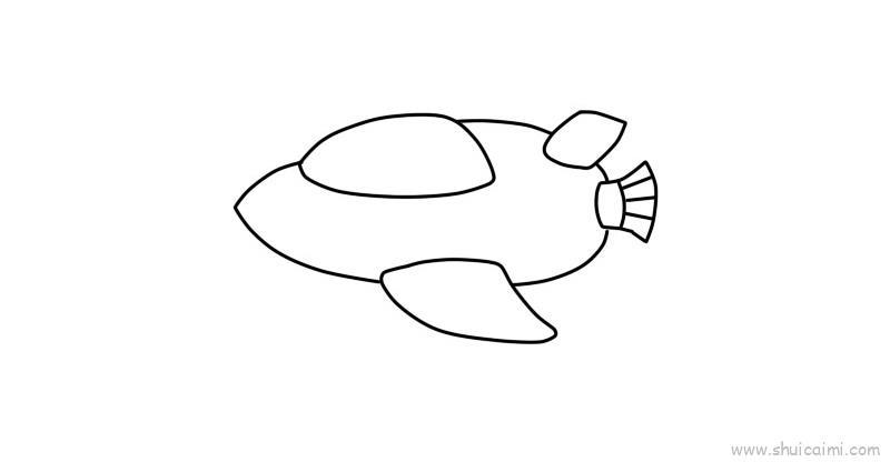 现在与未来儿童画怎么画 现在与未来简笔画简单