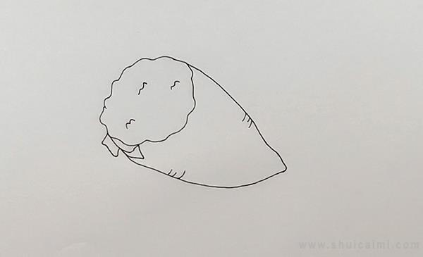 红薯简笔画怎么画 红薯简笔画图片大全