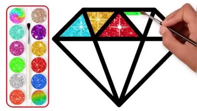 宝石简笔画 宝石简笔画简单又漂亮