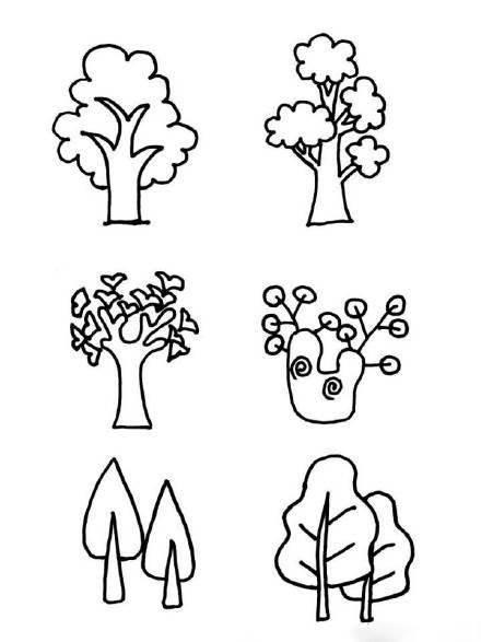 植物的简笔画图片大全 植物的简笔画图片大全大图