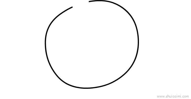 柿子儿童画怎么画 柿子简笔画步骤