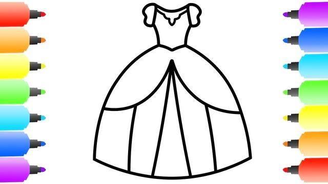 裙子简笔画 裙子简笔画简单又漂亮