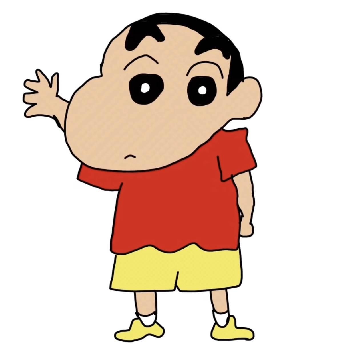 蜡笔小新简笔画 蜡笔小新简笔画可爱