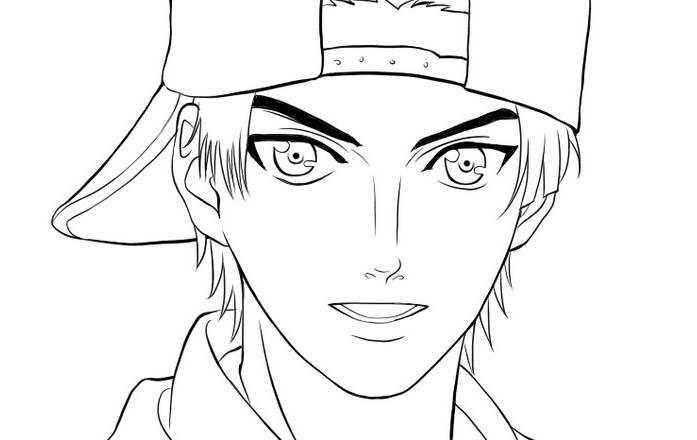 动漫简笔画男生帅气 动漫简笔画男生帅气简单