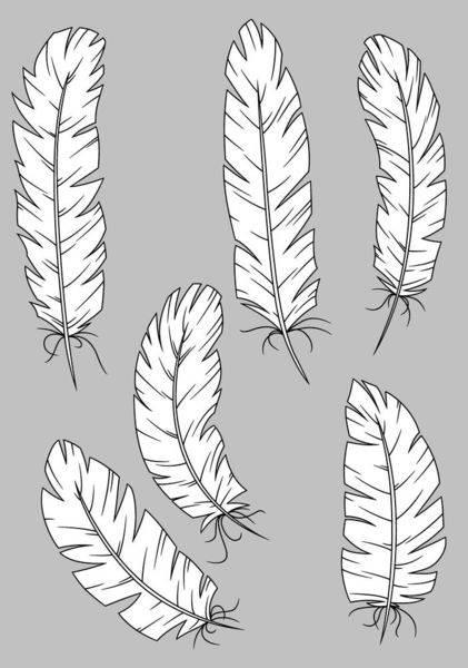 鹅毛笔简笔画大全教程 鹅毛笔的简笔画