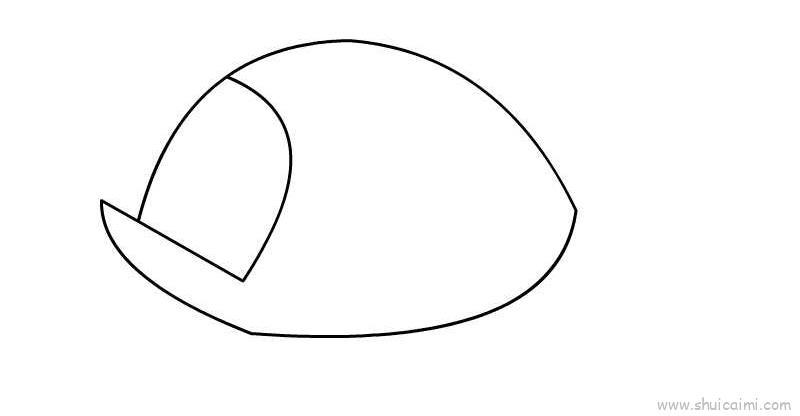 灯笼鱼儿童画怎么画 灯笼鱼简笔画步骤