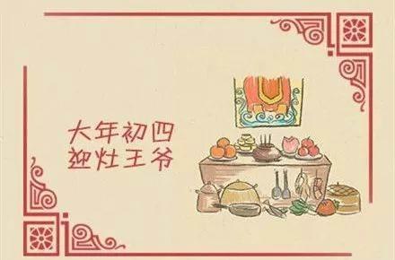 春节迎神简笔画图片 春节迎神简笔画图片彩色
