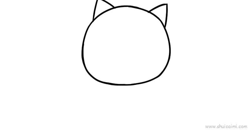 小花猫儿童画怎么画 小花猫简笔画顺序