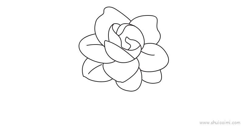栀子花教程儿童画怎么画 栀子花教程简笔画好看