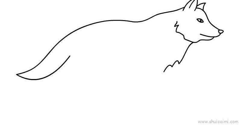狼儿童画怎么画 狼简笔画图片大全