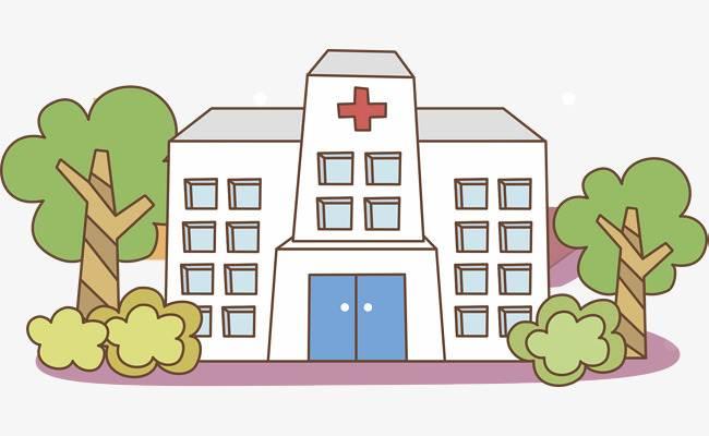 医院简笔画 医院简笔画图片大全