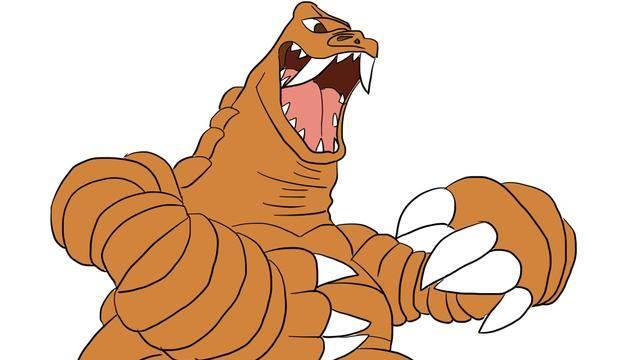 怪兽简笔画 怪兽简笔画图片大全