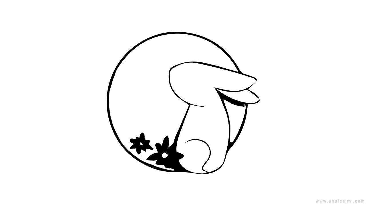 玉免简笔画怎么画 玉免简笔画好看