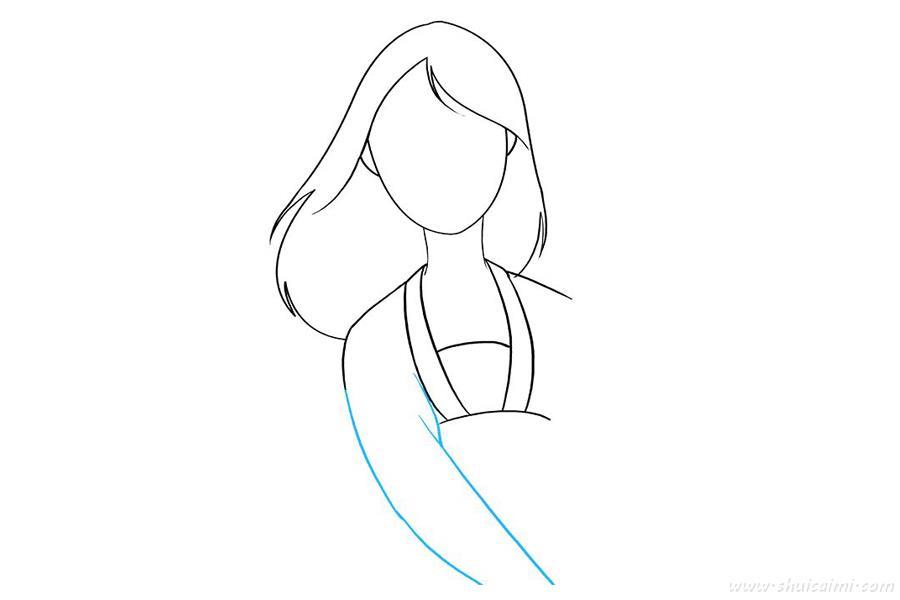 木兰怎么画 木兰简笔画简单彩色