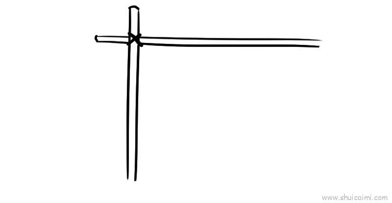 瓜架儿童画怎么画 瓜架简笔画图片