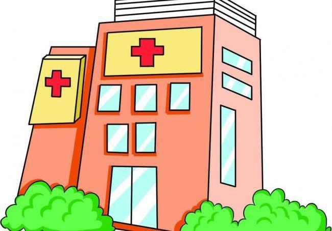 医院简笔画 医院简笔画图片大全