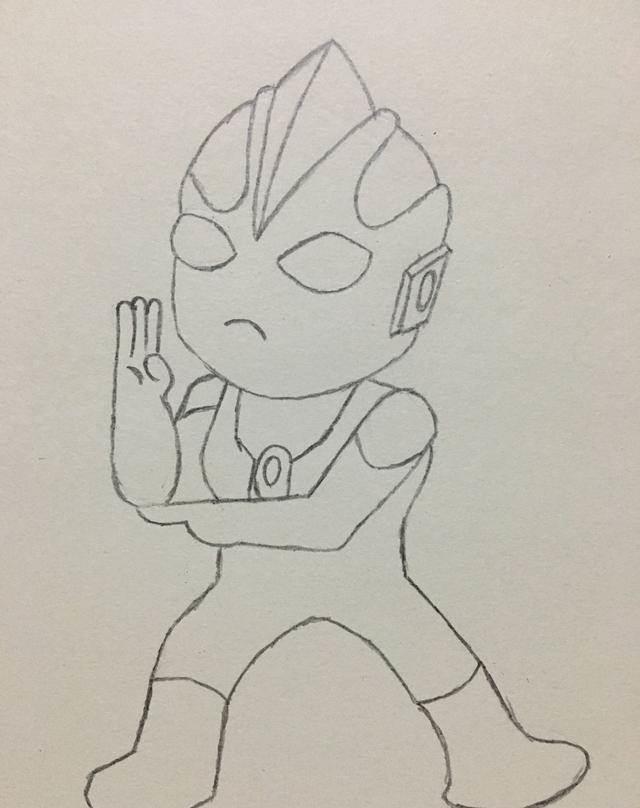 奥特曼的简笔画 奥特曼的简笔画儿童版