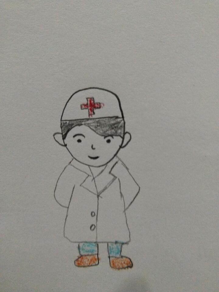 医生的简笔画图片大全 医生的简笔画图片大全带颜色