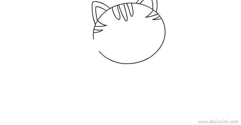 小猫咪儿童画怎么画 小猫咪简笔画步骤