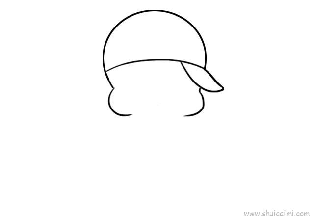 麦兜儿童画怎么画 麦兜简笔画简单