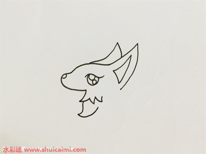 九尾狐怎么画 九尾狐简笔画步骤图