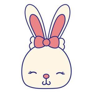 兔子图片简笔画 兔子图片简笔画彩色颜色