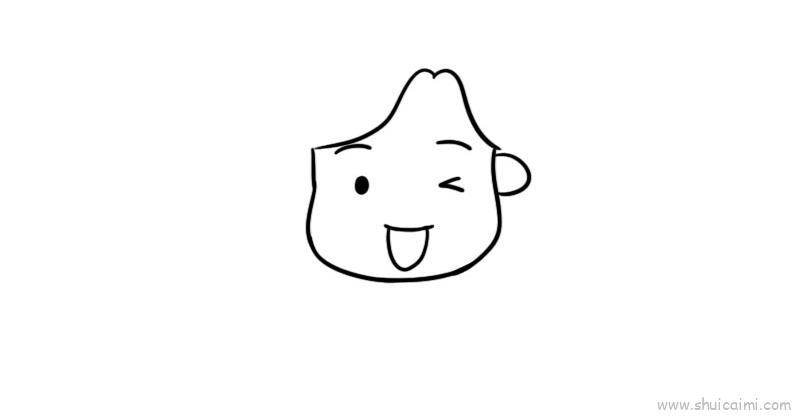 中国加油儿童画怎么画 中国加油简笔画简单又好看