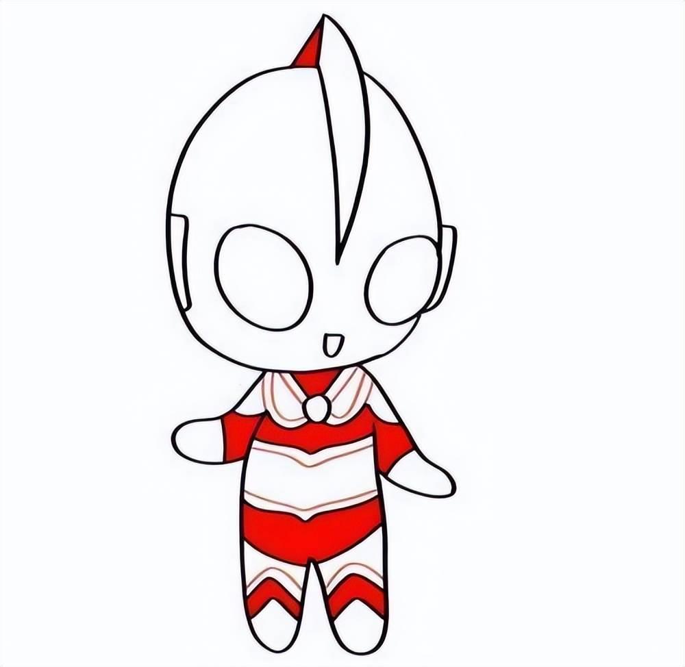 画奥特曼的简笔画 画奥特曼的简笔画帅气