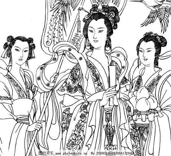 玉皇大帝王母娘娘简笔画 玉皇大帝王母娘娘简笔画怎么画