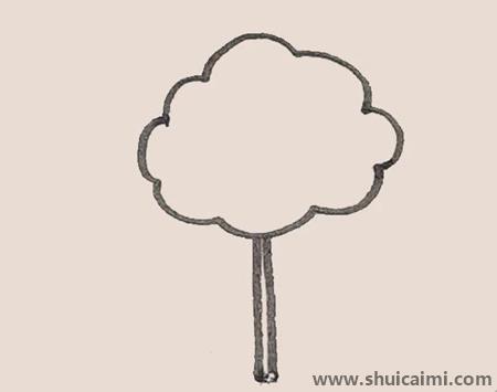 花式棉花糖儿童简笔画