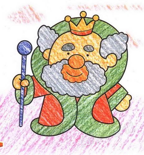 国王简笔画 国王简笔画图片