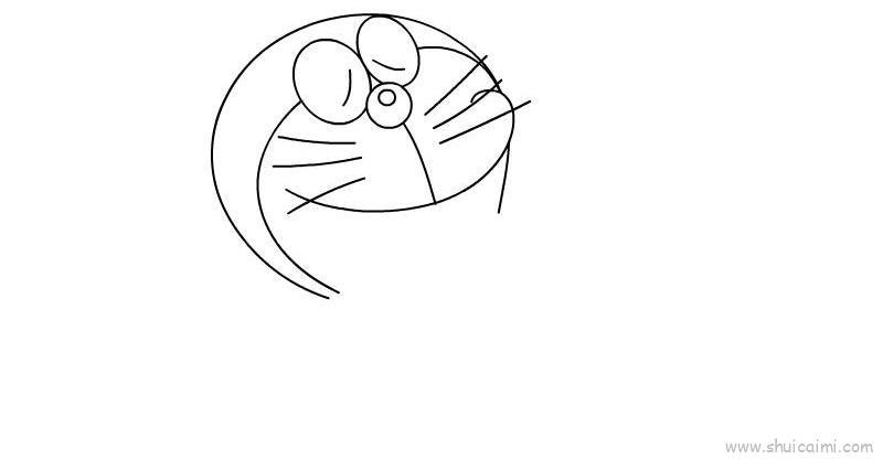 多啦A梦儿童画怎么画 多啦A梦简笔画画法