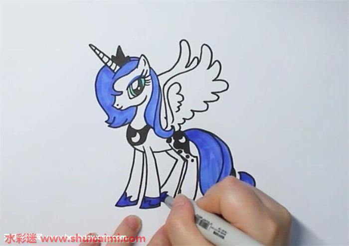 月亮公主怎么画 月亮公主简笔画简单易画