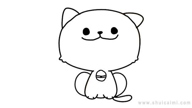 萌萌哒小猫简笔画怎么画 萌萌哒小猫简笔画图片大全
