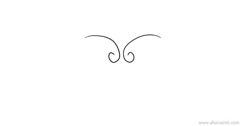 翅膀儿童画怎么画 翅膀简笔画顺序