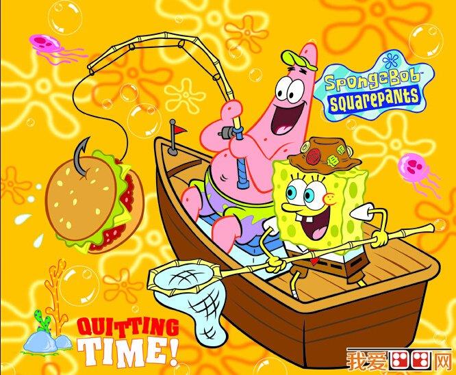 海绵宝宝壁纸欣赏简笔画怎么画 海绵宝宝壁纸欣赏简笔画图片