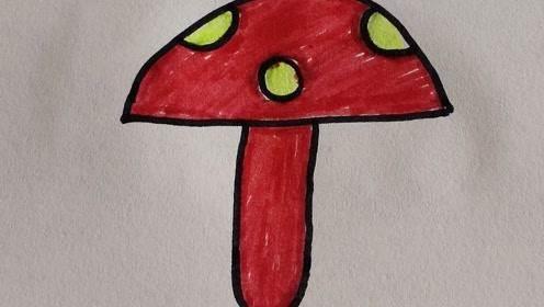 蘑菇简笔画图片大全可爱 蘑菇简笔画图片大全可爱卡通