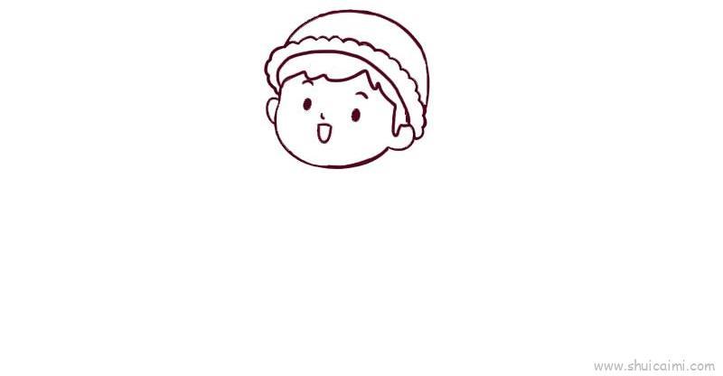 小孩新年儿童画怎么画 小孩新年简笔画画法