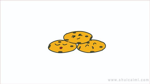 超萌食物简笔画怎么画 超萌食物简笔画顺序