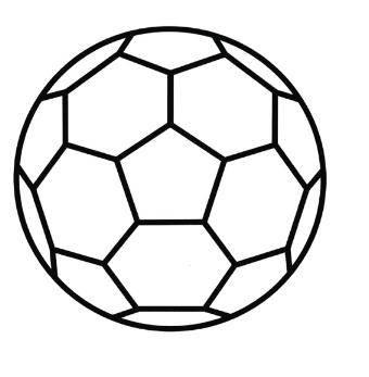 足球的简笔画图片大全 足球的简笔画图片大全大图可爱