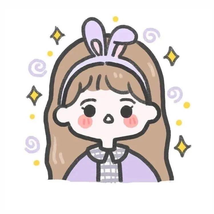 女孩简笔画 女孩简笔画扎马尾