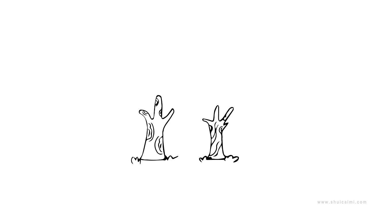 果园简笔画怎么画 果园简笔画顺序