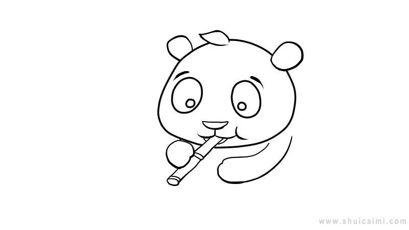 熊猫简笔画怎么画 熊猫简笔画简单