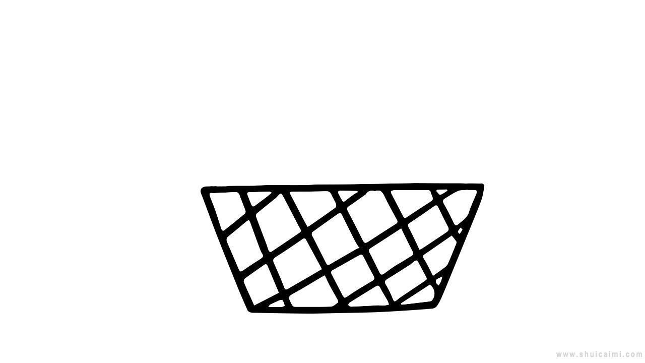 可爱的彩色卡通冰激凌简笔画怎么画？