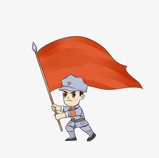 红军简笔画 红军简笔画简单又漂亮