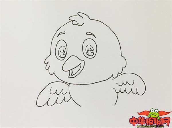 可爱卡通小鸟怎么画 可爱卡通小鸟简笔画简单好看带颜色
