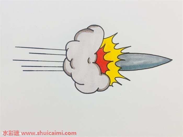 打仗的画怎么画 打仗简笔画简单好看带颜色