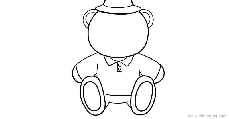 小熊儿童画怎么画 小熊简笔画简单又好看