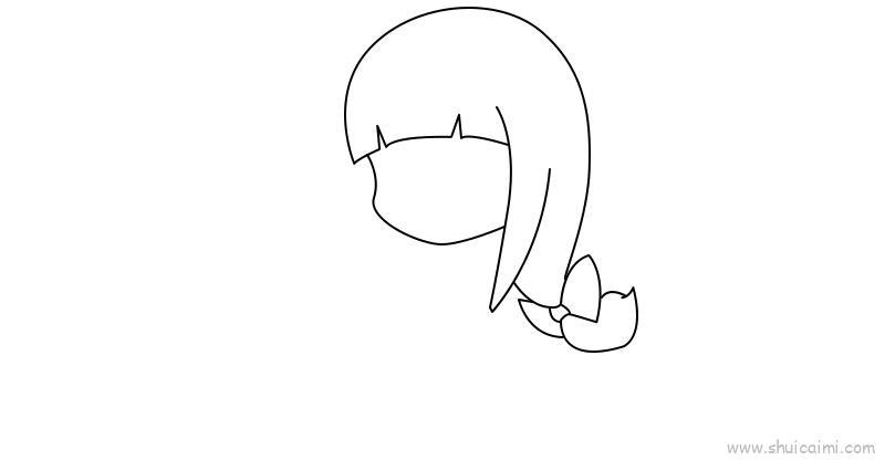 叶罗丽公主儿童画怎么画 叶罗丽公主简笔画图片