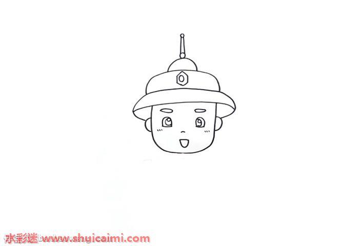 皇帝怎么画 皇帝简笔画漂亮彩色